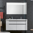 Villeroy &amp; Boch Subway 2.0 洗臉盆，附梳妝台和更多 14 面鏡子