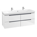 Villeroy & Boch Subway 2.0 washbasin with vanity unit with 4 pull-out compartments