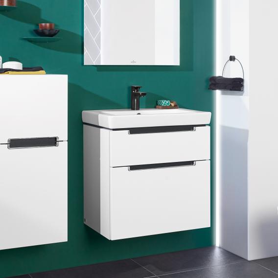 Villeroy & Boch Subway 2.0 washbasin with vanity unit with 2 pull-out compartments