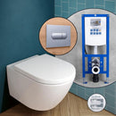 Villeroy & Boch Subway 3.0 complete SET wall-mounted toilet with neeos pre-wall element, flush plate