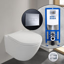 Villeroy & Boch Subway 3.0 complete SET wall-mounted toilet with neeos pre-wall element, flush plate