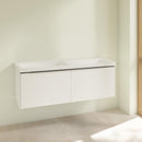 Villeroy &amp; Boch Subway 3.0 雙洗臉盆，附梳妝台，附 2 個拉出式隔間