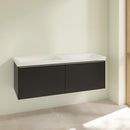 Villeroy &amp; Boch Subway 3.0 雙洗臉盆，附梳妝台，附 2 個拉出式隔間