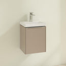 Villeroy & Boch Subway 3.0 hand washbasin with vanity unit with 1 door