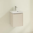Villeroy & Boch Subway 3.0 hand washbasin with vanity unit with 1 door