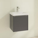 Villeroy & Boch Subway 3.0 hand washbasin with vanity unit with 1 door