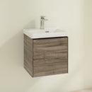 Villeroy & Boch Subway 3.0 hand washbasin with vanity unit with 1 door