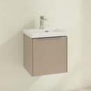 Villeroy & Boch Subway 3.0 hand washbasin with vanity unit with 1 door