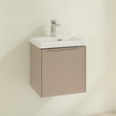 Villeroy & Boch Subway 3.0 hand washbasin with vanity unit with 1 door