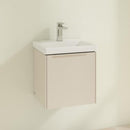 Villeroy & Boch Subway 3.0 hand washbasin with vanity unit with 1 door