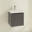Villeroy & Boch Subway 3.0 hand washbasin with vanity unit with 1 door