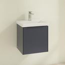 Villeroy & Boch Subway 3.0 hand washbasin with vanity unit with 1 door