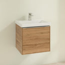 Villeroy & Boch Subway 3.0 hand washbasin with vanity unit with 1 pull-out compartment