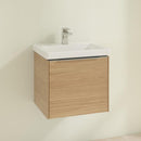 Villeroy & Boch Subway 3.0 hand washbasin with vanity unit with 1 pull-out compartment