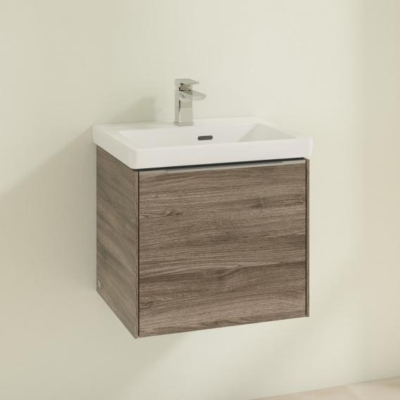 Villeroy & Boch Subway 3.0 hand washbasin with vanity unit with 1 pull-out compartment