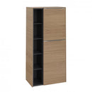 Villeroy & Boch Subway 3.0 medium unit with 2 doors and 1 open compartment