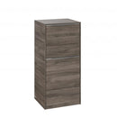 Villeroy &amp; Boch Subway 3.0 側單元，附 1 個門和 1 個拉出式隔間