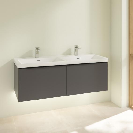 Villeroy & Boch Subway 3.0 vanity unit for double washbasin with 2 pull-out compartments