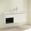 Villeroy & Boch Subway 3.0 vanity unit with 2 pull-out compartments and 1 shelf element