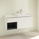 Villeroy & Boch Subway 3.0 vanity unit with 2 pull-out compartments and 1 shelf element