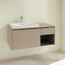 Villeroy & Boch Subway 3.0 vanity unit with 2 pull-out compartments and 1 shelf element