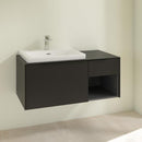 Villeroy & Boch Subway 3.0 vanity unit with 2 pull-out compartments and 1 shelf element