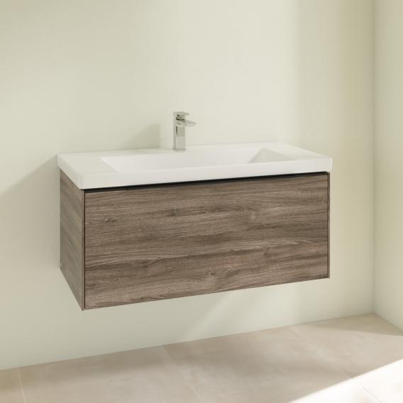 Villeroy & Boch Subway 3.0 washbasin with vanity unit with 1 pull-out compartment