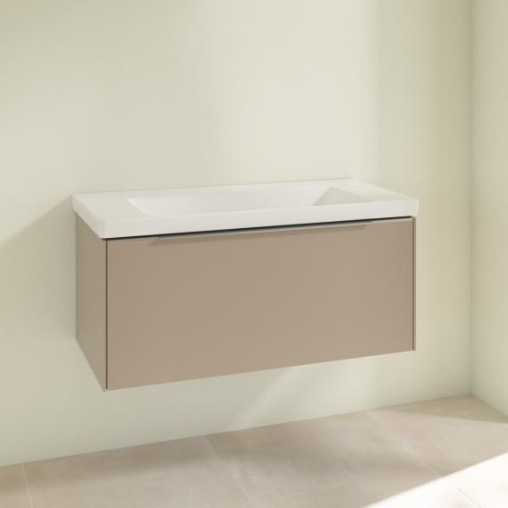 Villeroy & Boch Subway 3.0 washbasin with vanity unit with 1 pull-out compartment