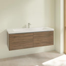 Villeroy &amp; Boch Subway 3.0 洗臉盆，附梳妝台，附 2 個拉出式隔間