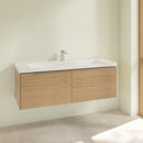 Villeroy &amp; Boch Subway 3.0 洗臉盆，附梳妝台，附 2 個拉出式隔間