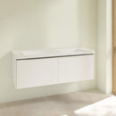 Villeroy &amp; Boch Subway 3.0 洗臉盆，附梳妝台，附 2 個拉出式隔間