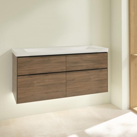 Villeroy & Boch Subway 3.0 washbasin with vanity unit with 4 pull-out compartments