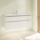 Villeroy &amp; Boch Subway 3.0 洗臉盆，附梳妝台，附 4 個拉出式隔間