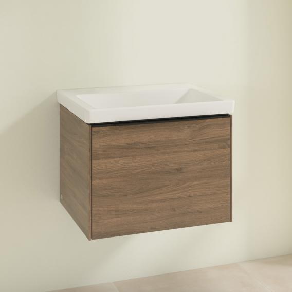 Villeroy & Boch Subway 3.0 washbasin with vanity unit with 1 pull-out compartment