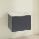 Villeroy &amp; Boch Subway 3.0 洗臉盆，附梳妝台，附 1 個拉出式隔間