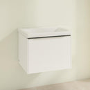 Villeroy &amp; Boch Subway 3.0 洗臉盆，附梳妝台，附 1 個拉出式隔間