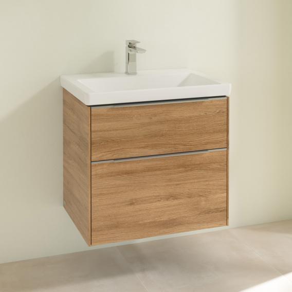 Villeroy & Boch Subway 3.0 washbasin with vanity unit with 2 pull-out compartments