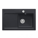 Villeroy &amp; Boch Subway 45 附瀝水器的平廚房水槽