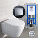 Villeroy &amp; Boch Subway 全套壁掛式沖水馬桶，搭配 neeos 預牆元件沖水板