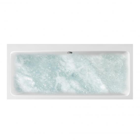Villeroy &amp; Boch Subway Duo 矩形漩渦浴缸，內建白色