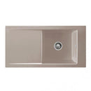 Villeroy &amp; Boch Timeline 60 附瀝水器的廚房水槽，可翻轉