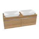 Villeroy &amp; Boch Venticello 檯面洗臉盆，附梳妝台，附 2 個拉出式隔間