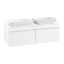 Villeroy &amp; Boch Venticello 檯面洗臉盆，附梳妝台，附 2 個拉出式隔間