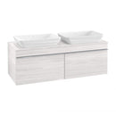 Villeroy &amp; Boch Venticello 檯面洗臉盆，附梳妝台，附 2 個拉出式隔間