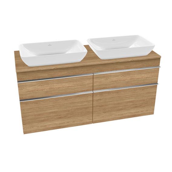 Villeroy & Boch Venticello countertop washbasins with vanity unit with 4 pull-out compartments