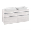 Villeroy &amp; Boch Venticello 檯面洗臉盆，附梳妝台，附 4 個拉出式隔間