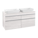 Villeroy &amp; Boch Venticello 檯面洗臉盆，附梳妝台，附 4 個拉出式隔間