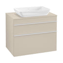 Villeroy & Boch Venticello countertop washbasin with vanity unit with 2 pull-out compartments