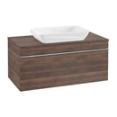 Villeroy &amp; Boch Venticello 檯面洗臉盆，附梳妝台，附 1 個拉出式隔間