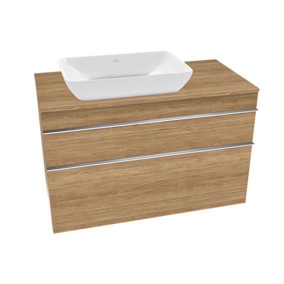 Villeroy & Boch Venticello countertop washbasin with vanity unit with 2 pull-out compartments
